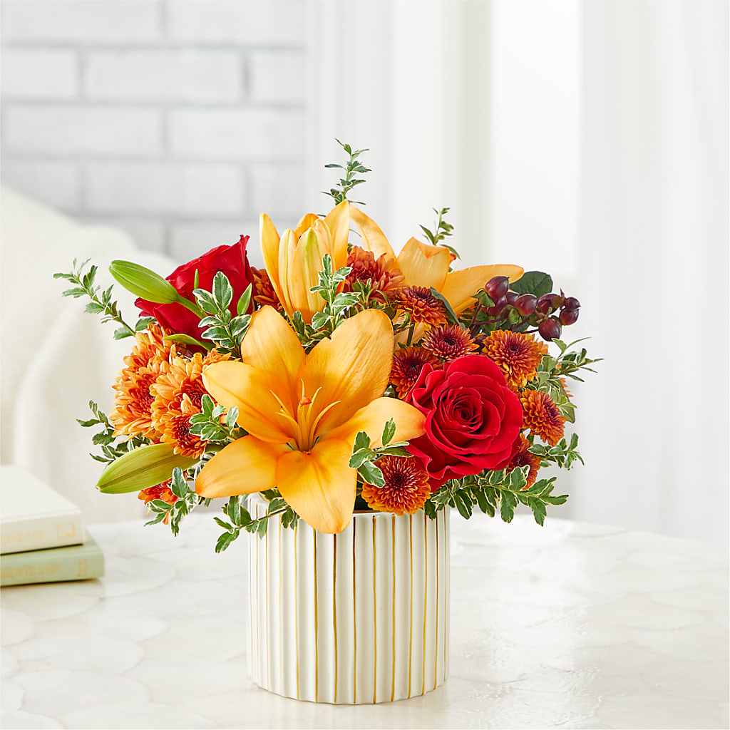 Scarlet Skies Bouquet – Dejavu Florist And Balloons, Durham NC