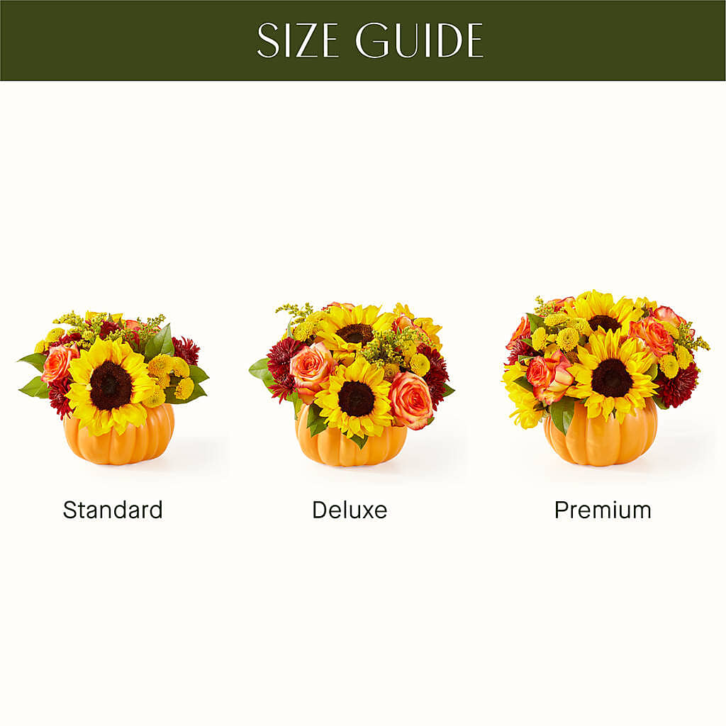 Golden Gourd Pumpkin Bouquet – Dejavu Florist And Balloons, Durham NC