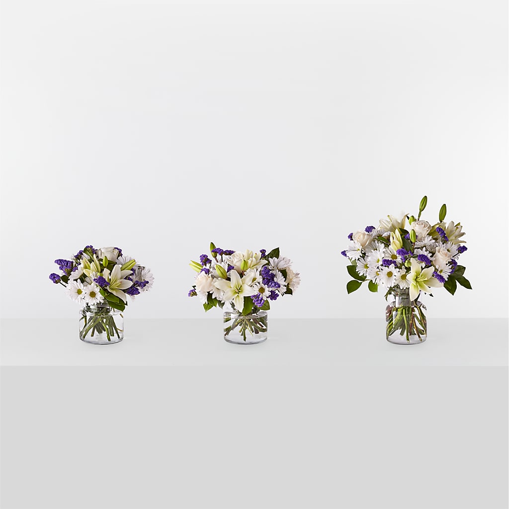Beyond Blue Bouquet – Dejavu Florist And Balloons, Durham NC