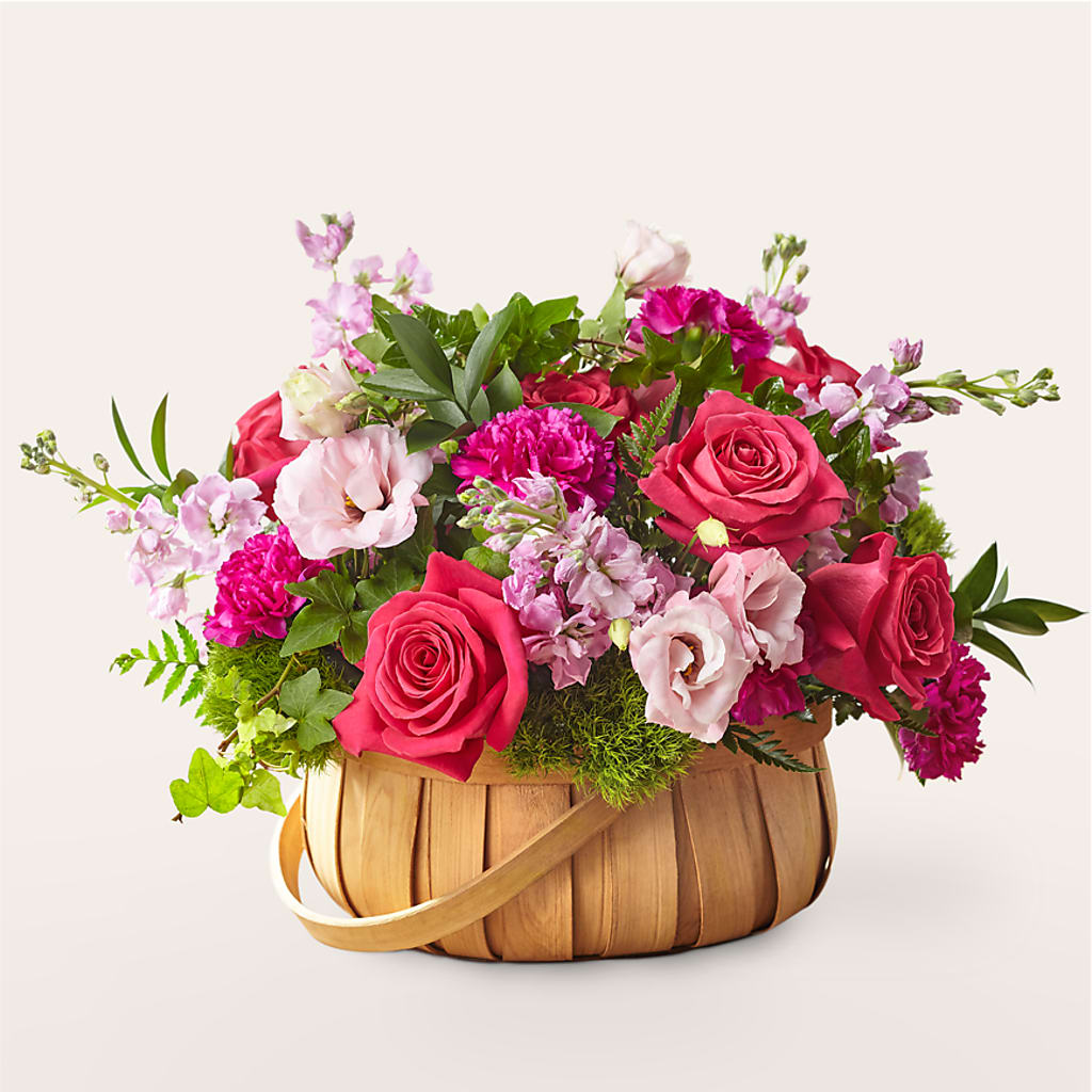 Radiance in Bloom Basket – Dejavu Florist And Balloons, Durham NC