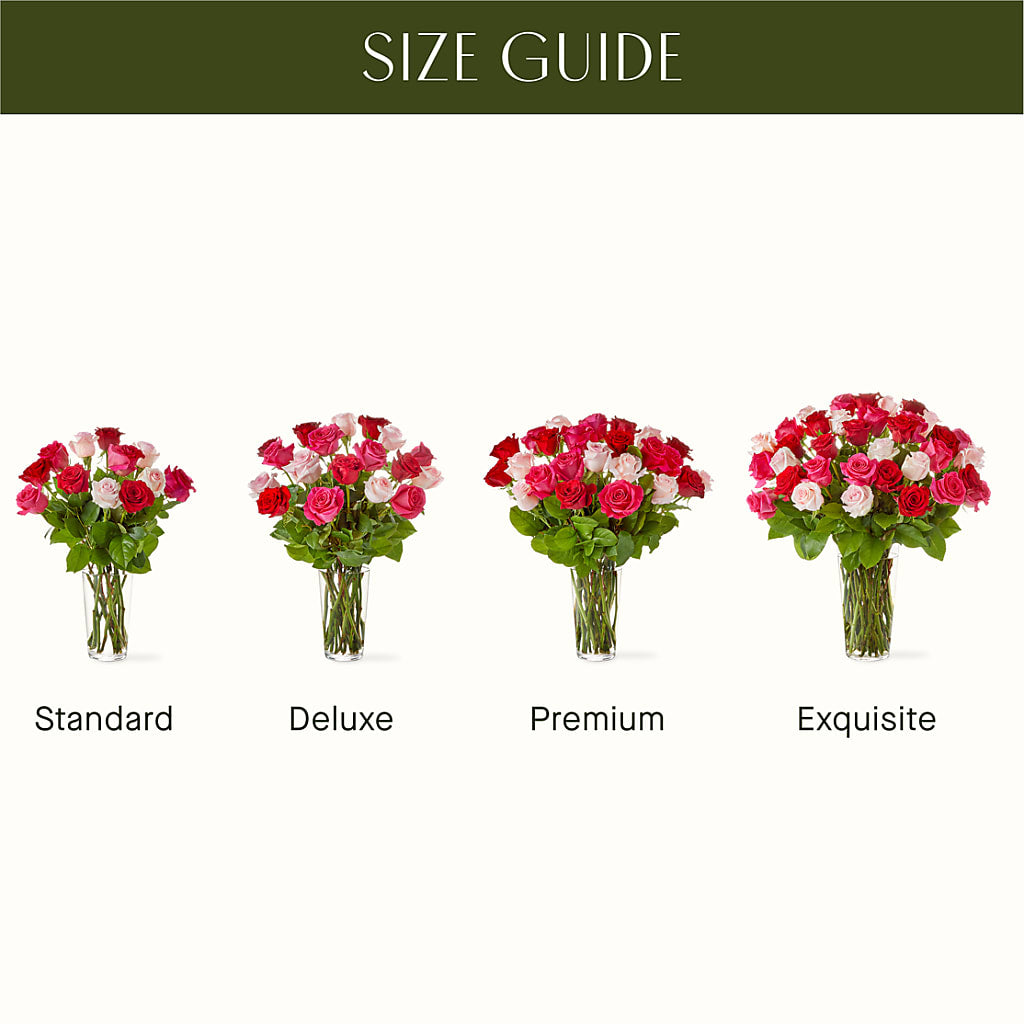 Charming Rose Bouquet – Dejavu Florist And Balloons, Durham NC