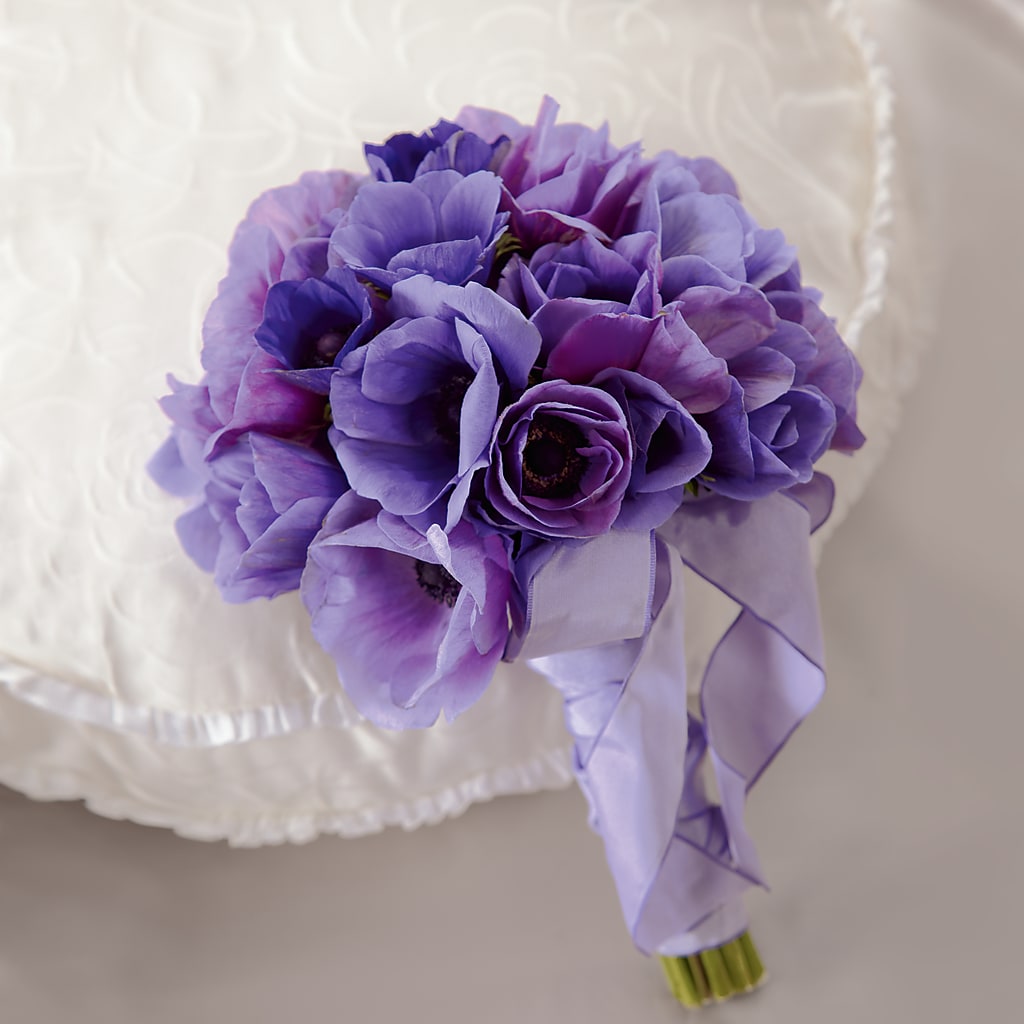 Purple Passion Bouquet – Dejavu Florist And Balloons, Durham NC