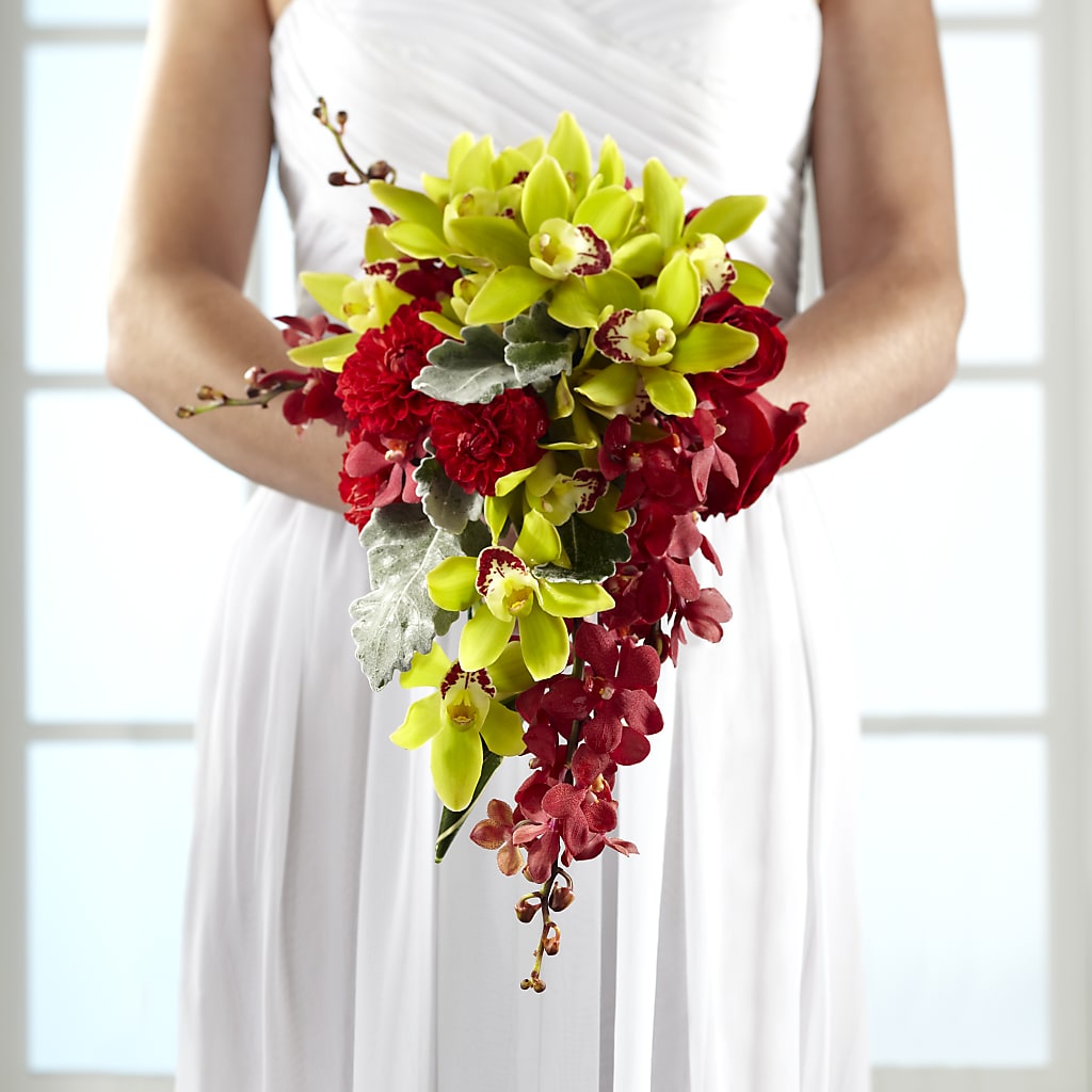 Elegant Orchid Bouquet – Dejavu Florist And Balloons, Durham NC