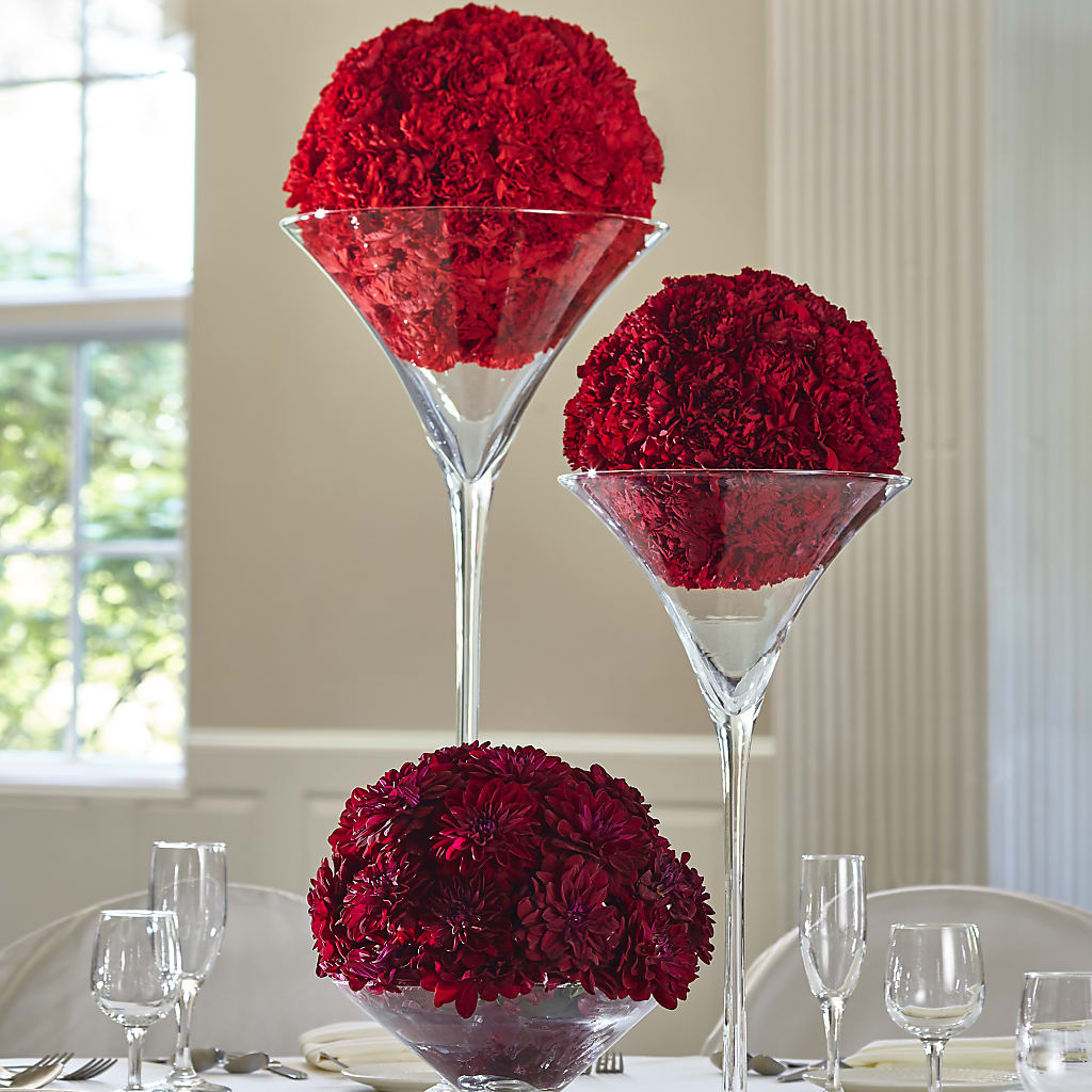 Our Special Vows Centerpiece – Dejavu Florist And Balloons, Durham NC