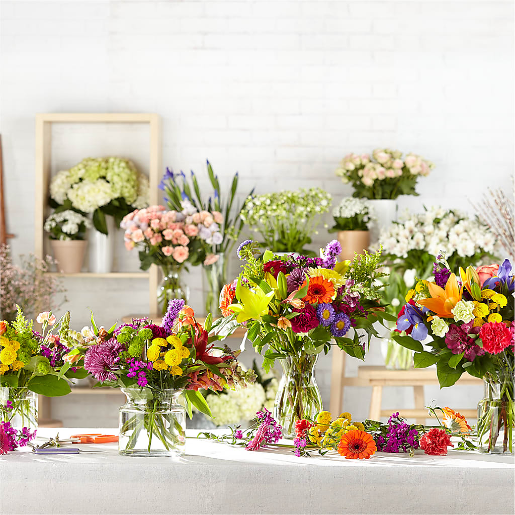 Bold & Bright – A Florist Original –  Dejavu Florist And Balloons, Durham NC