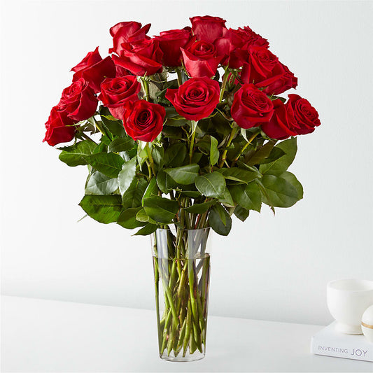 Long Stem Red Rose Bouquet –  Dejavu Florist And Balloons, Durham NC