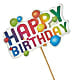Happy Birthday Pick –  Dejavu Florist And Balloons, Durham NC