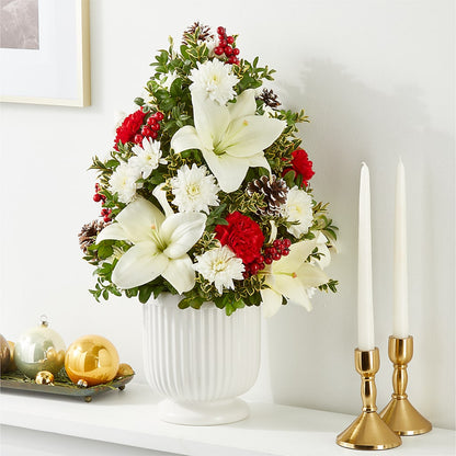 Festive Moments Tree –  Dejavu Florist And Balloons, Durham NC