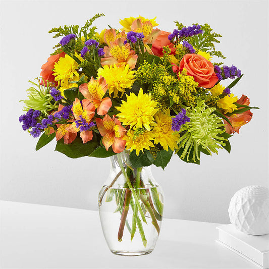 Marmalade Skies Bouquet –  Dejavu Florist And Balloons, Durham NC