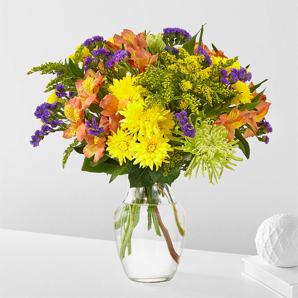 Marmalade Skies Bouquet –  Dejavu Florist And Balloons, Durham NC