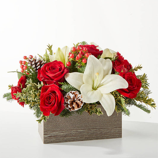 Snowy Wonderland Bouquet –  Dejavu Florist And Balloons, Durham NC