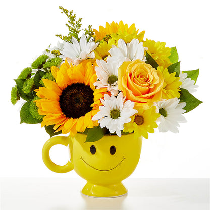 Be Happy Bouquet –  Dejavu Florist And Balloons, Durham NC