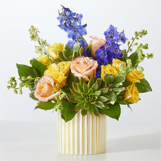 Cobalt Reverie Bouquet –  Dejavu Florist And Balloons, Durham NC
