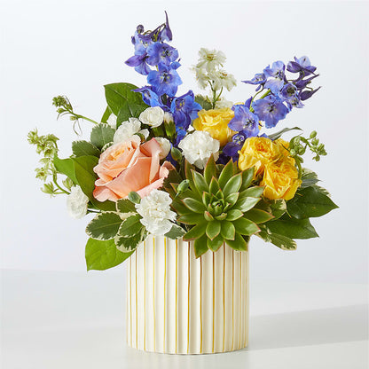 Cobalt Reverie Bouquet –  Dejavu Florist And Balloons, Durham NC