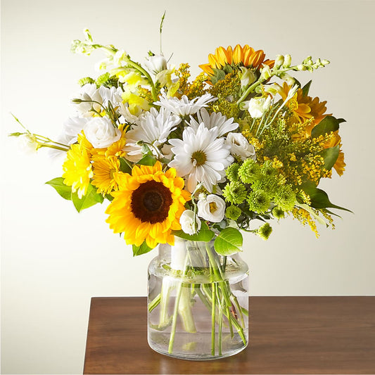 Hello Sunshine Bouquet –  Dejavu Florist And Balloons, Durham NC