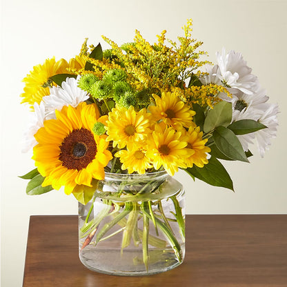 Hello Sunshine Bouquet –  Dejavu Florist And Balloons, Durham NC