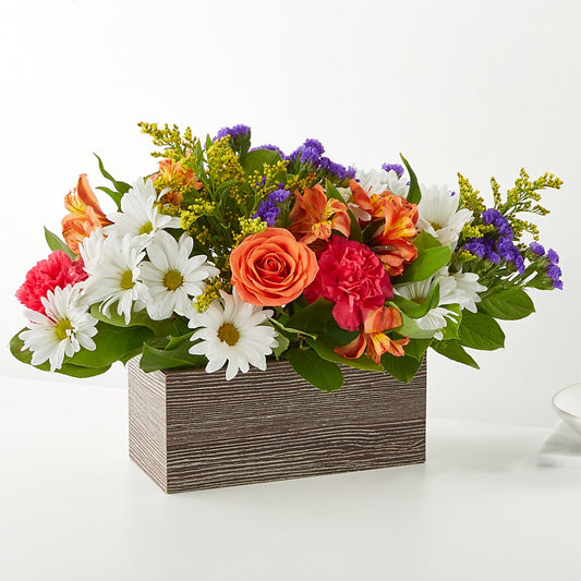 Oopsie Daisy Box Bouquet –  Dejavu Florist And Balloons, Durham NC