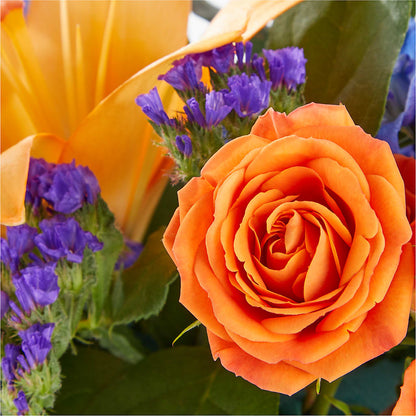 Radiant Citrus Box Bouquet –  Dejavu Florist And Balloons, Durham NC