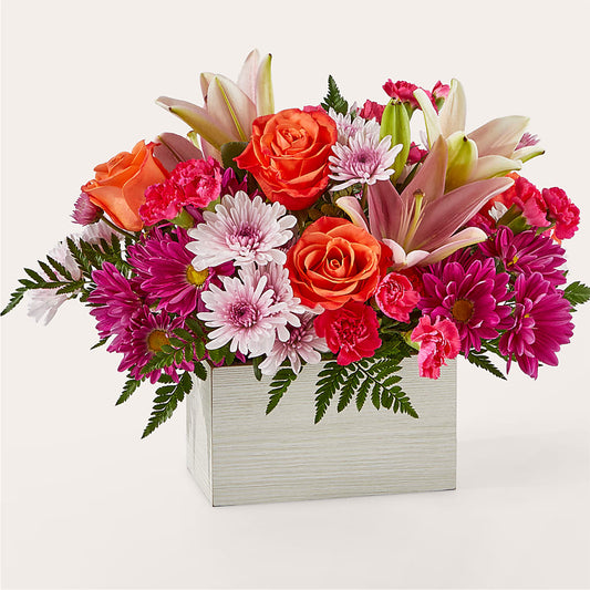 Light of My Life Box Bouquet –  Dejavu Florist And Balloons, Durham NC