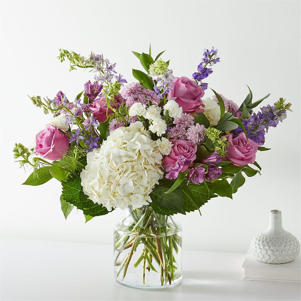 Violet Caress Bouquet –  Dejavu Florist And Balloons, Durham NC