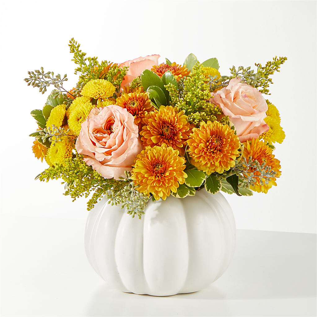 Peachy Pumpkin –  Dejavu Florist And Balloons, Durham NC