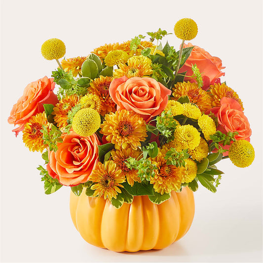 Gourdgeous Pumpkin –  Dejavu Florist And Balloons, Durham NC