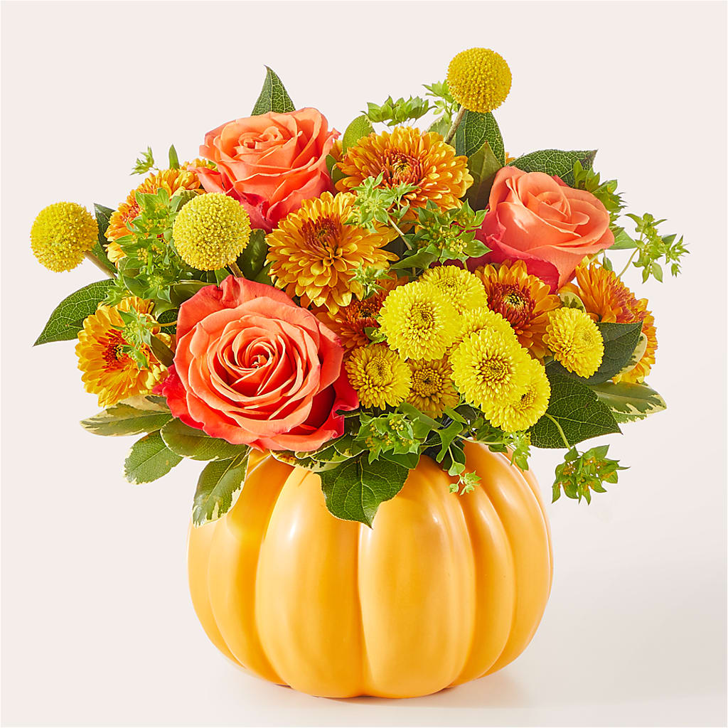 Gourdgeous Pumpkin –  Dejavu Florist And Balloons, Durham NC