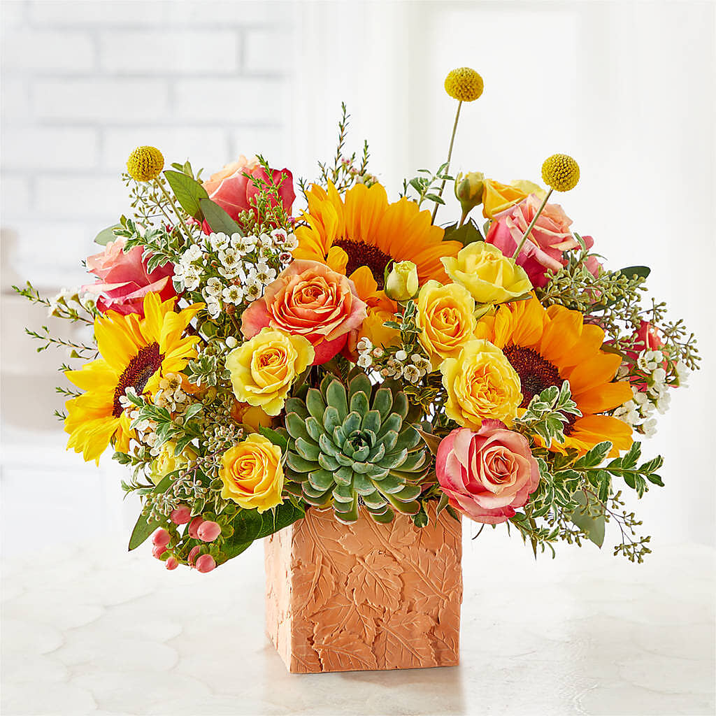 Sunflower Season Bouquet –  Dejavu Florist And Balloons, Durham NC