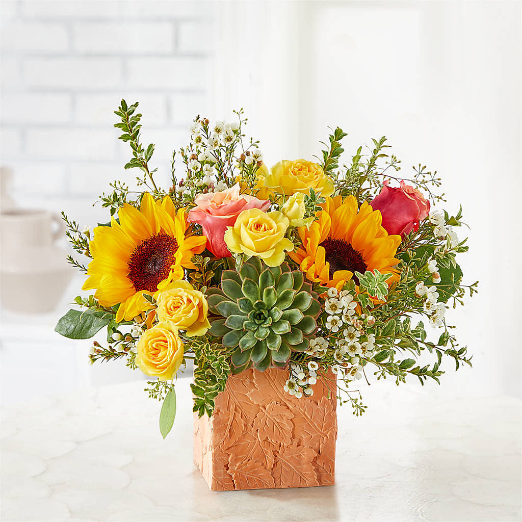 Sunflower Season Bouquet –  Dejavu Florist And Balloons, Durham NC