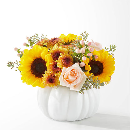 Pumpkin to Talk About Bouquet –  Dejavu Florist And Balloons, Durham NC