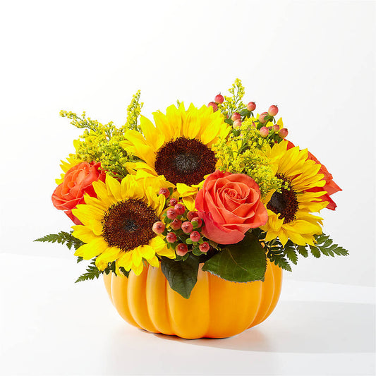 Pick of the Patch Pumpkin Bouquet –  Dejavu Florist And Balloons, Durham NC