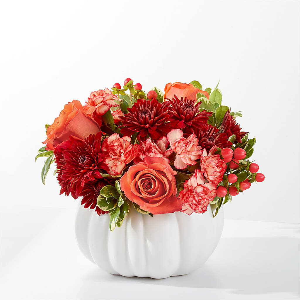 Autumn Air Pumpkin Bouquet –  Dejavu Florist And Balloons, Durham NC