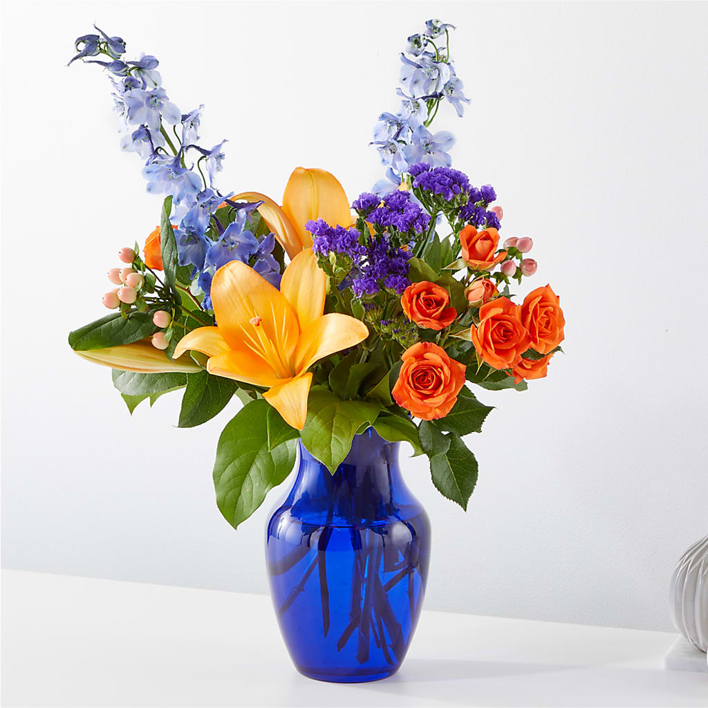 Radiant Citrus Bouquet –  Dejavu Florist And Balloons, Durham NC
