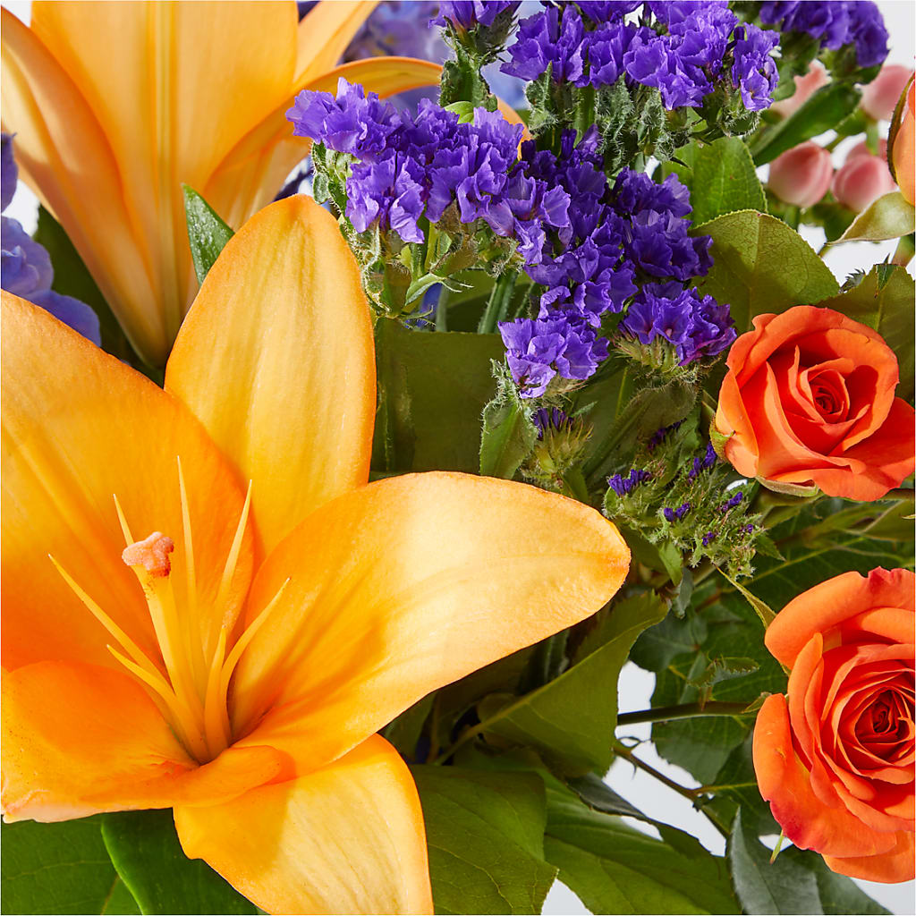 Radiant Citrus Bouquet –  Dejavu Florist And Balloons, Durham NC