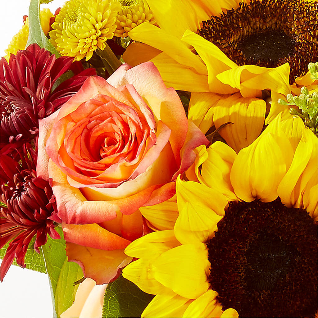Golden Gourd Pumpkin Bouquet –  Dejavu Florist And Balloons, Durham NC