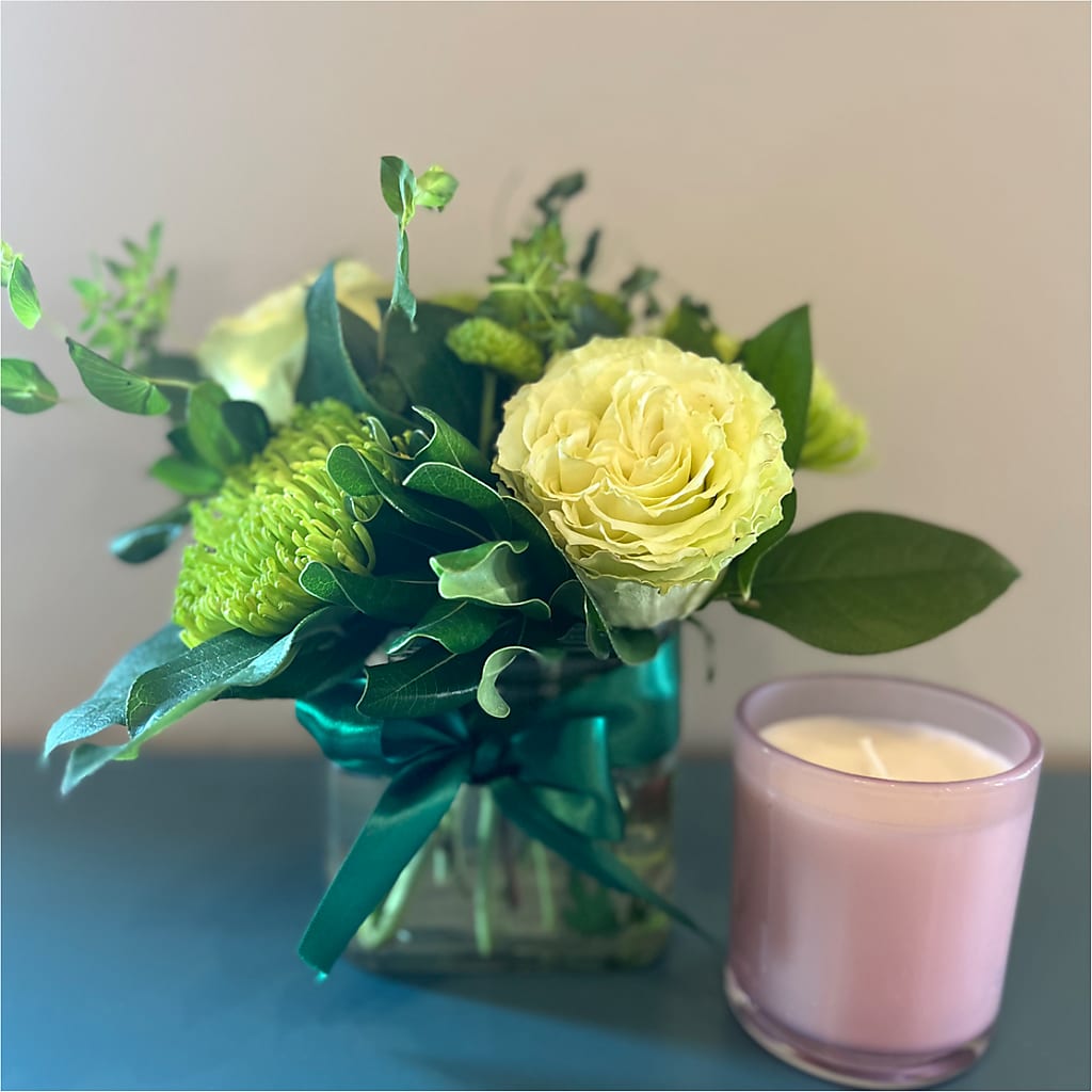 Emerald Forest Bouquet –  Dejavu Florist And Balloons, Durham NC