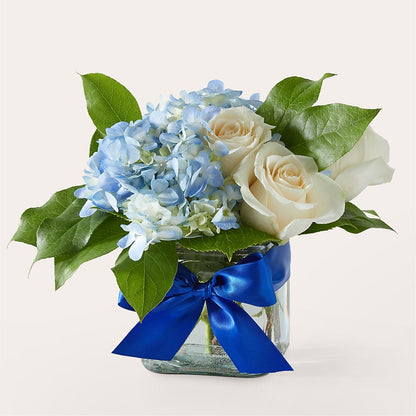 Sky Blue Delight Bouquet –  Dejavu Florist And Balloons, Durham NC