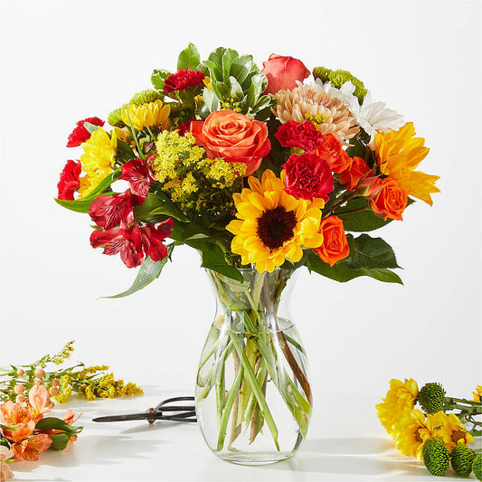 Fall Delight – A Florist Original –  Dejavu Florist And Balloons, Durham NC