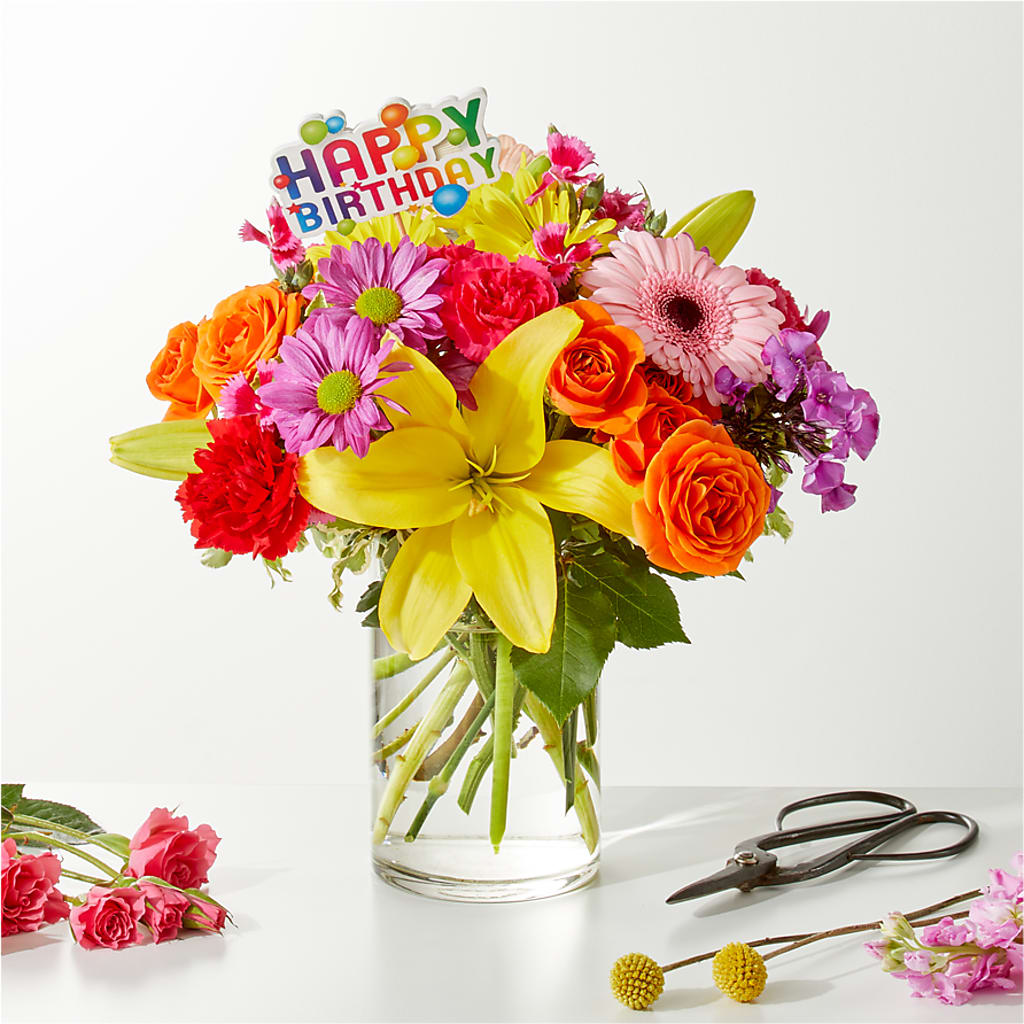 Cue the Confetti - A Florist Original –  Dejavu Florist And Balloons, Durham NC