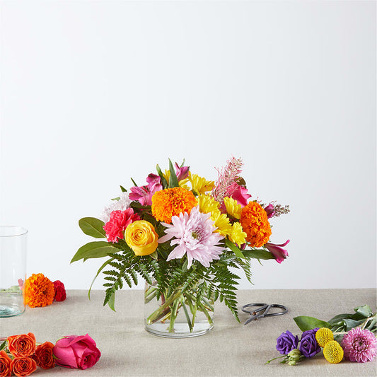 Feast of Color – A Florist Original –  Dejavu Florist And Balloons, Durham NC