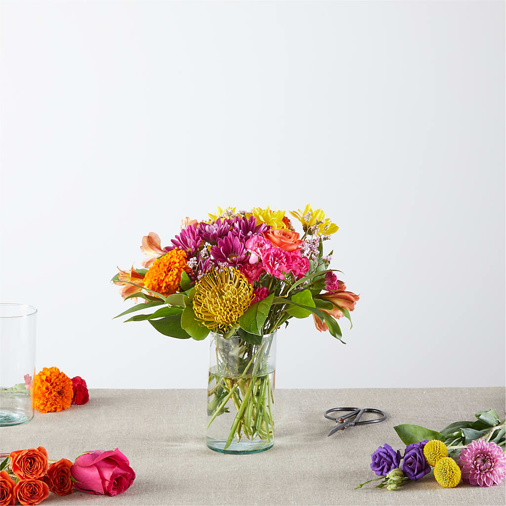 Feast of Color – A Florist Original –  Dejavu Florist And Balloons, Durham NC