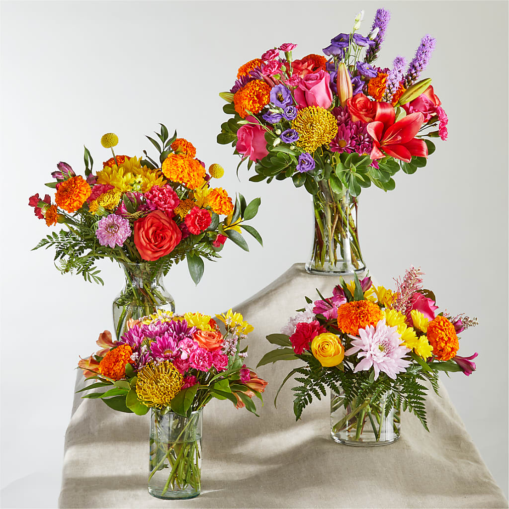 Feast of Color – A Florist Original –  Dejavu Florist And Balloons, Durham NC