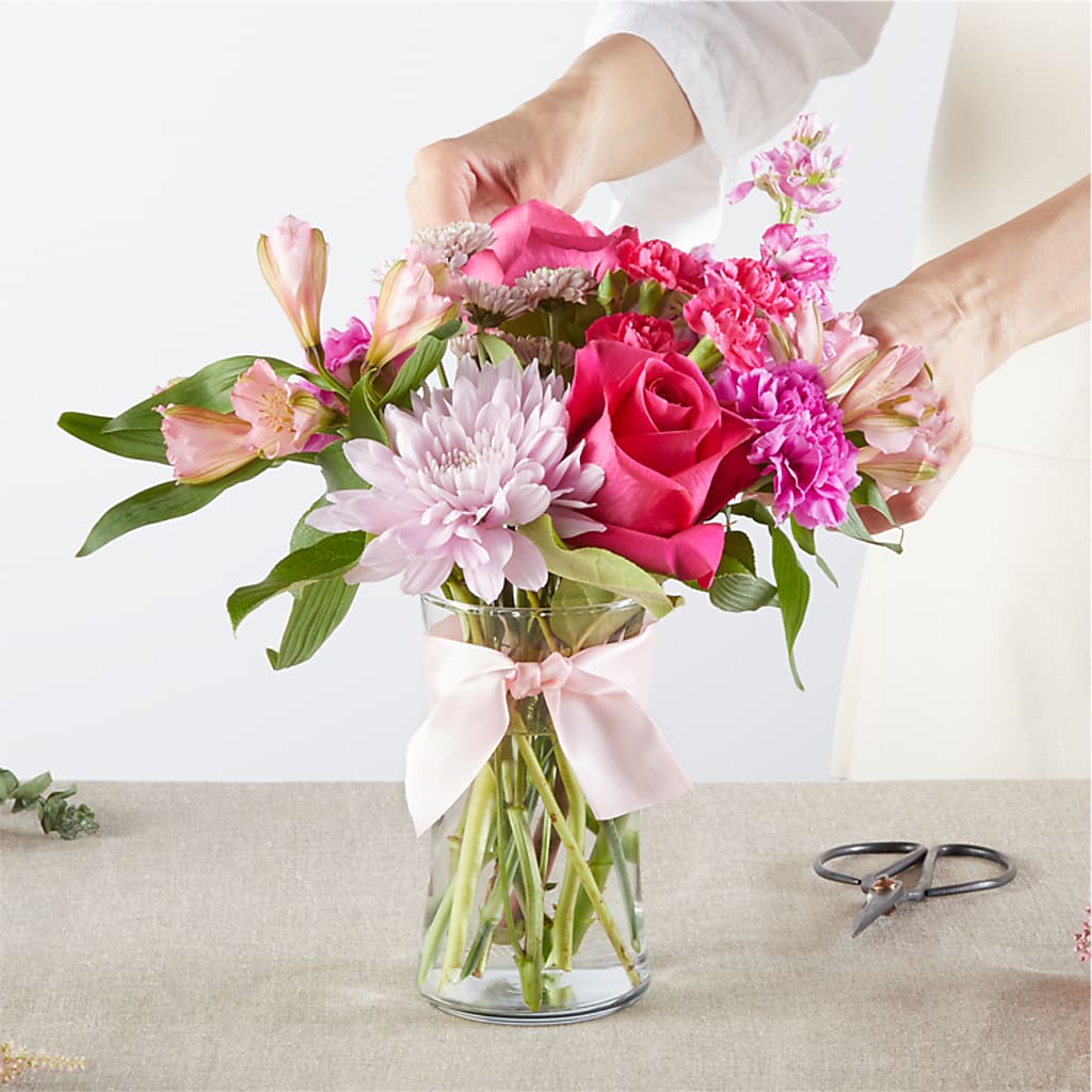 Pink Ribbon - A Florist Original –  Dejavu Florist And Balloons, Durham NC