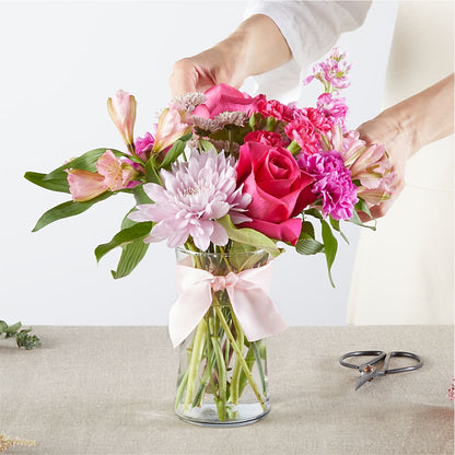 Pink Ribbon - A Florist Original –  Dejavu Florist And Balloons, Durham NC