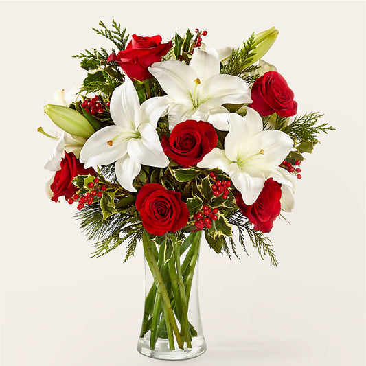 Sparkling Snowflakes Bouquet –  Dejavu Florist And Balloons, Durham NC