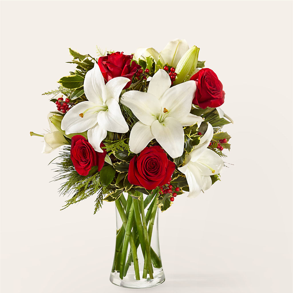 Sparkling Snowflakes Bouquet –  Dejavu Florist And Balloons, Durham NC