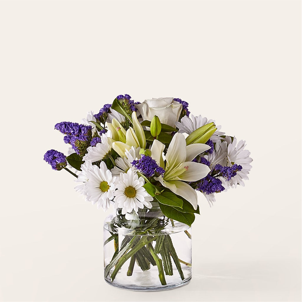 Beyond Blue Bouquet –  Dejavu Florist And Balloons, Durham NC