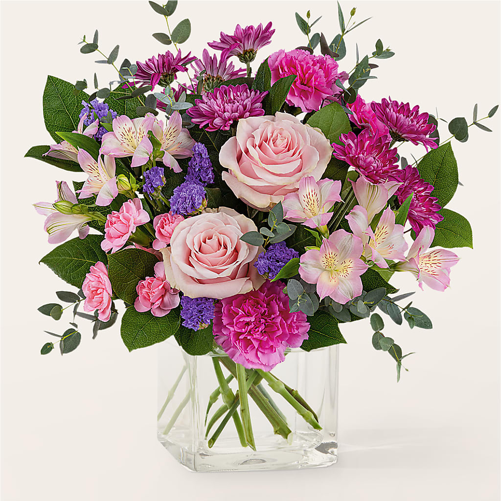 Rosy Radiance Bouquet –  Dejavu Florist And Balloons, Durham NC