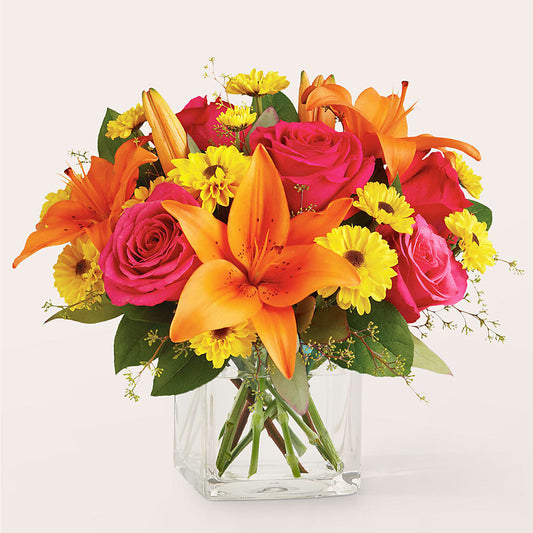 Neon Lights Bouquet –  Dejavu Florist And Balloons, Durham NC