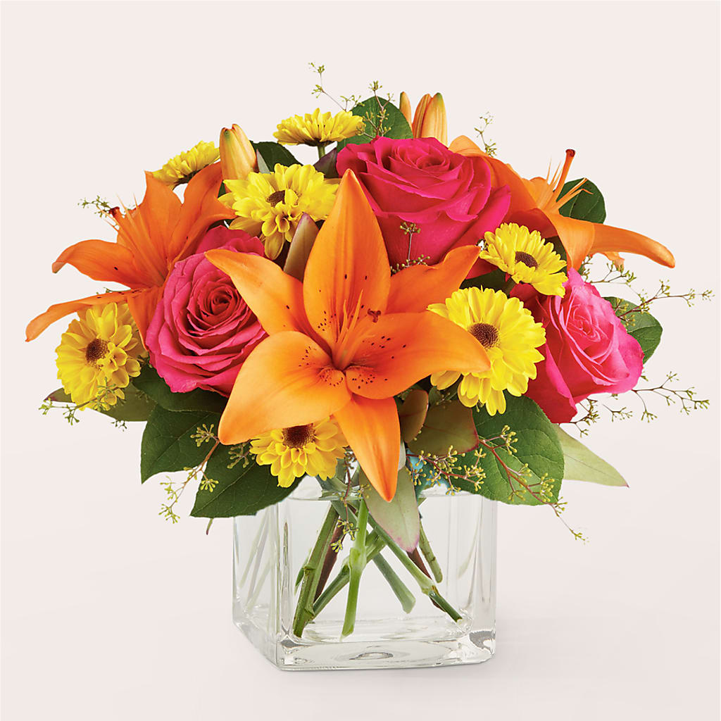 Neon Lights Bouquet –  Dejavu Florist And Balloons, Durham NC